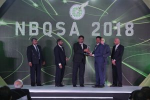 Mr. Dulan Dias won the silver award for for the Tertiary Student Projects (Technology) Category at NBQSA 2018